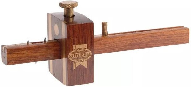 Tischlerdrechselbock mit Doppelspitze 140 mm - Faithfull