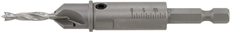 Terrassendielenbohrer hw 4 mm - Fortis