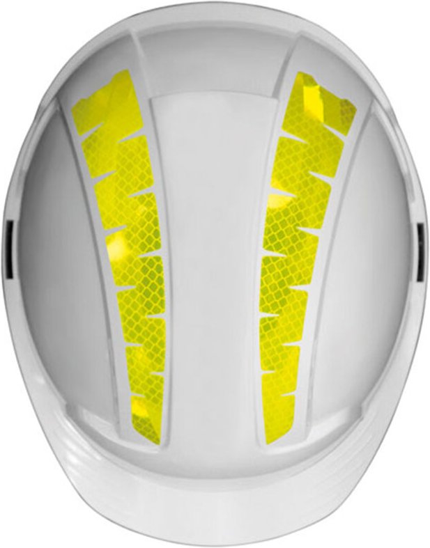 Reflektierende Aufkleber Visipoint Air, speziell für Kranführer zum Selbstanbringen für den EVOLite-Helm