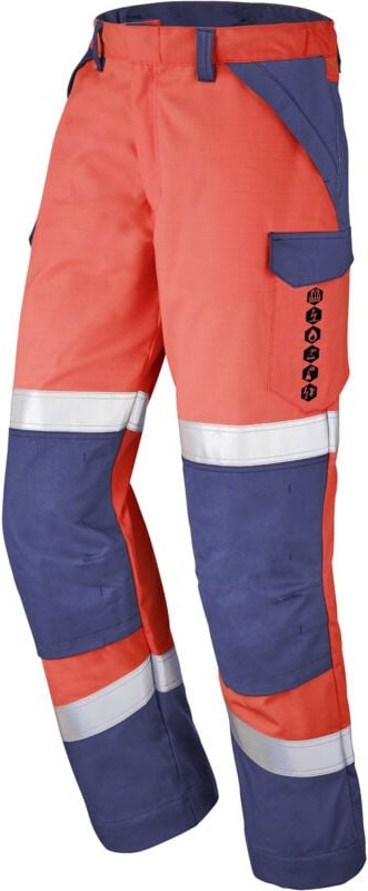 Escorial-Rote Fluo/ Marineblaue Hosen Xs - Fr(36-38)