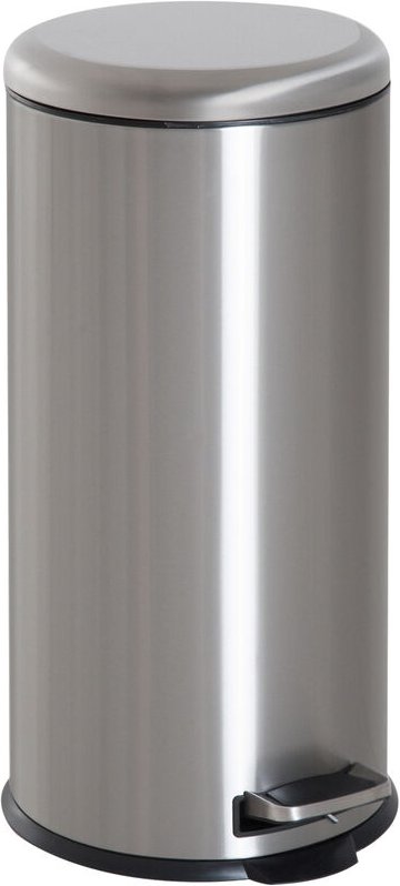 30L Mülleimer Abfalleimer, Papierkorb, Treteimer mit Deckel, Fußpedal, Müllbehälter mit Inneneimer, Mülltrennung für Woh...