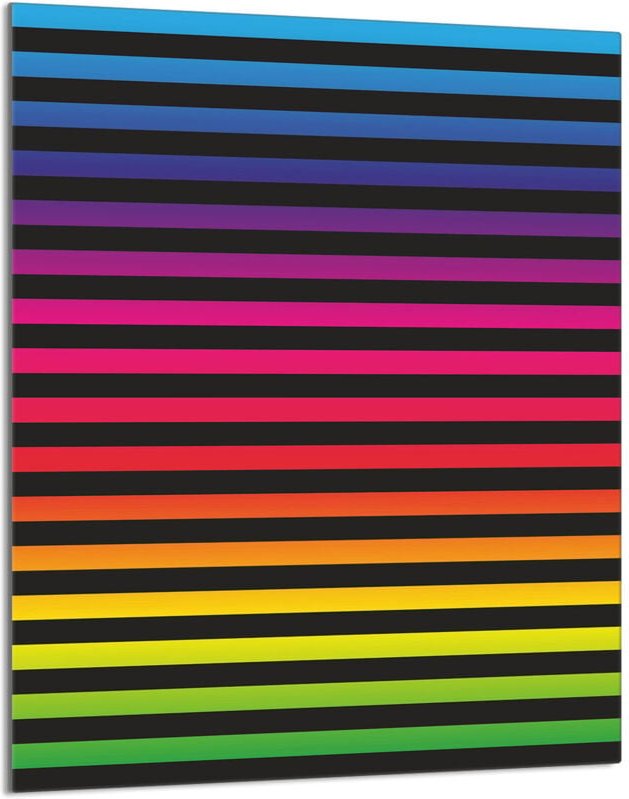 Glasschneidebrett 40x52 Bunt