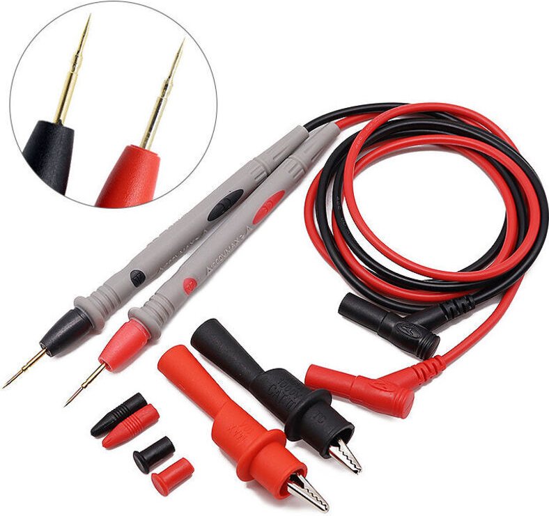 Jalleria - 2 Stück Digital-Multimeter Lead Probe Tester Kabel 1000 v 20 a