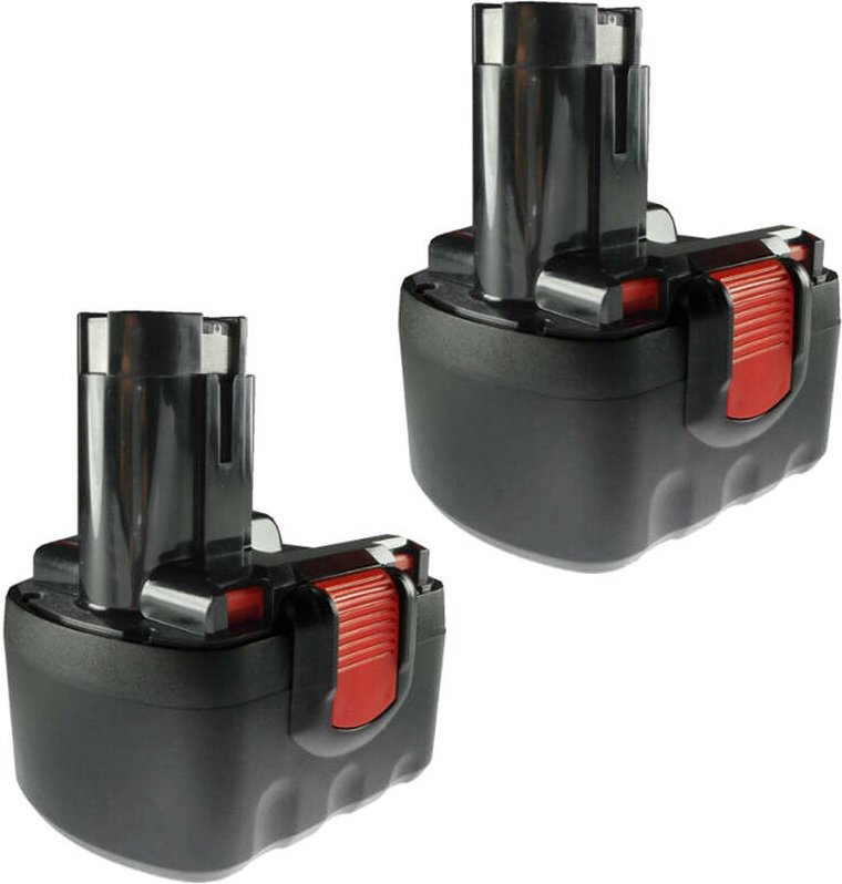 2x Trade-Shop Ni-MH Akku 12V 3000mAh für Bosch GSB 12VE-2, PSR 12VE-2, PSB 12VE-2, GSB 12, GLI 12, PAG 12, GSR 12-1, GSR...