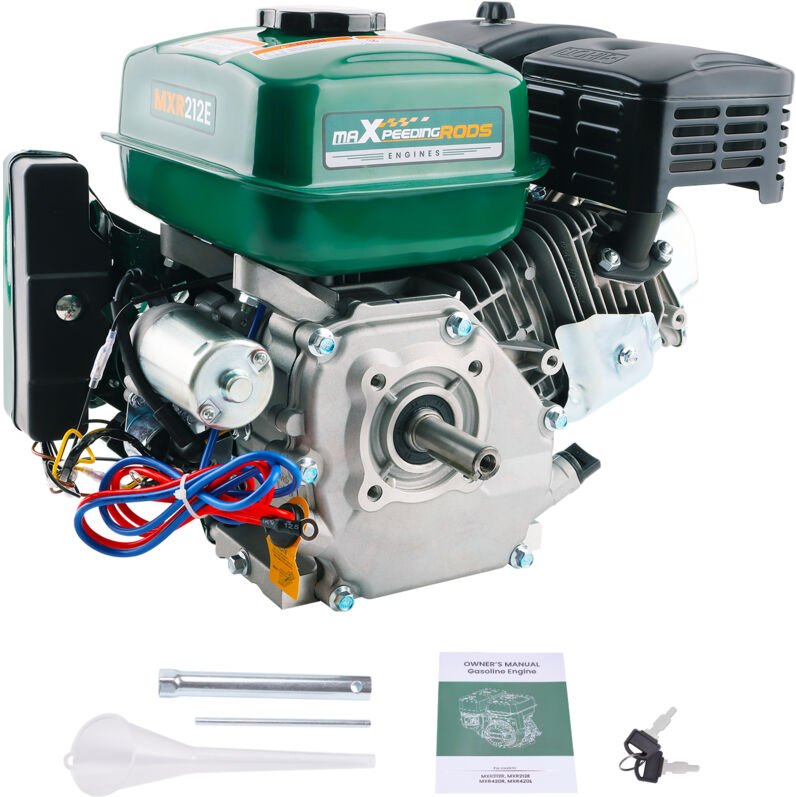 Benzinmotor 7PS 212 ccm 4-Takt 1 Zylinder 3,6KW E-Starter Standmotor