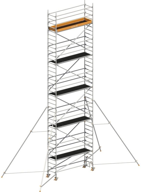 Layher Rollgerüst Uni Standard P2 mit Gerüststützen 5m, 11,20m AH