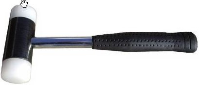 Hammer mit Metallgriff und Nylonmündungen MNM28 Araia MNM28