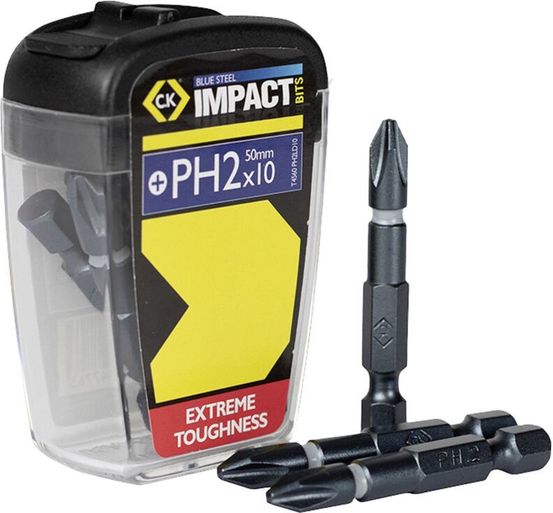 C.k Magma - c.k Blue Steel T4560 PH2LD10 Kreuzschlitz-Bit 10teilig Kreuzschlitz Phillips