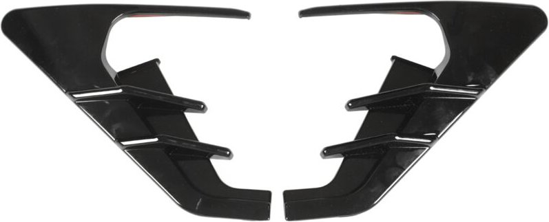 Seitenkamera-Blinker-Schutzabdeckung Ersatz für Tesla Model 3 Model y, glänzend schwarz - Ej.life