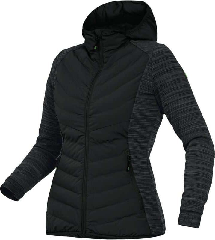 Leibwächter Hybridjacke Damen cadhyj Gr. 36 schwarz