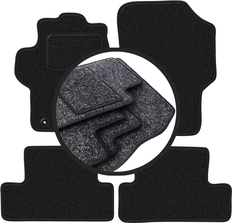 ANTHRA Autofußmatten für: Peugeot 1007 Minivan (2004-2009)