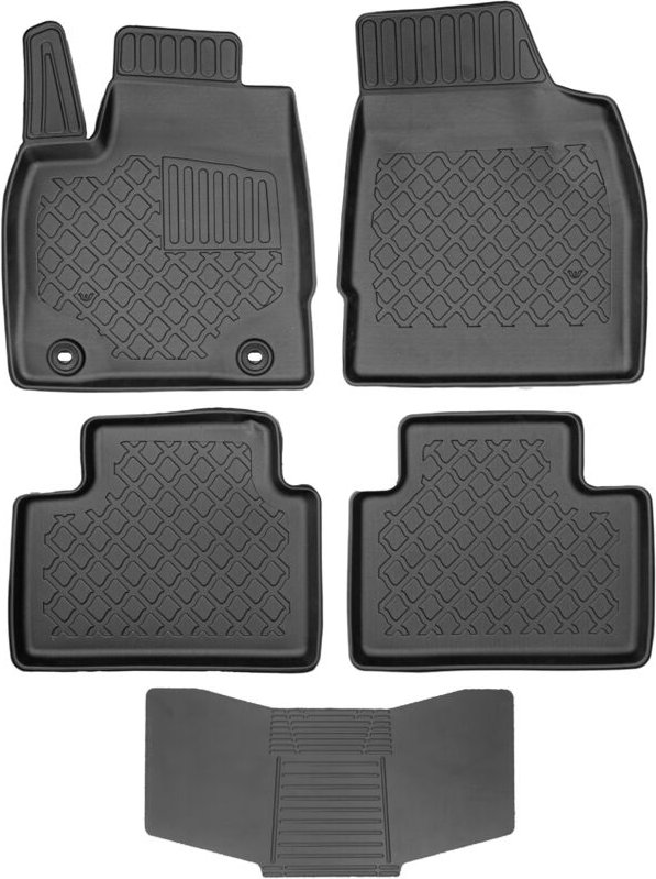 ARISTAR 604354 Fußmatten + Bezug 251992 – MG 3 Hybrid+ Schrägheck 2024- STOP. MOUNT OVAL Fahrer