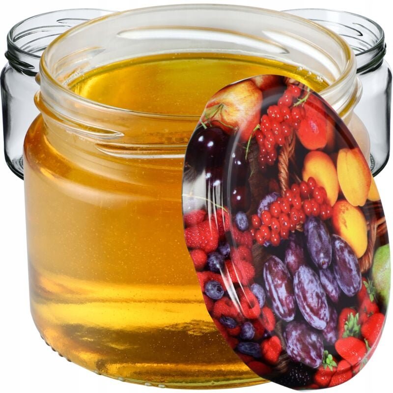 Słój Berti 330ml fi82 TO-330 pakiet 100szt + - Kadax