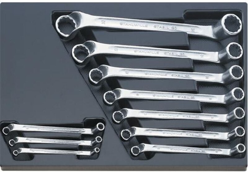 Stahlwille ES 20/10 Doppelringschlüsselsatz 10 tlg luessel