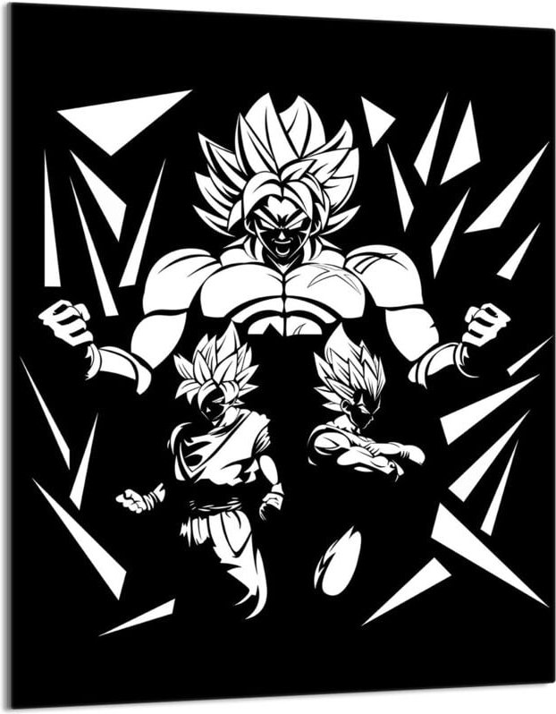 GLASSCHNEIDEBRETT 40x52 Anime