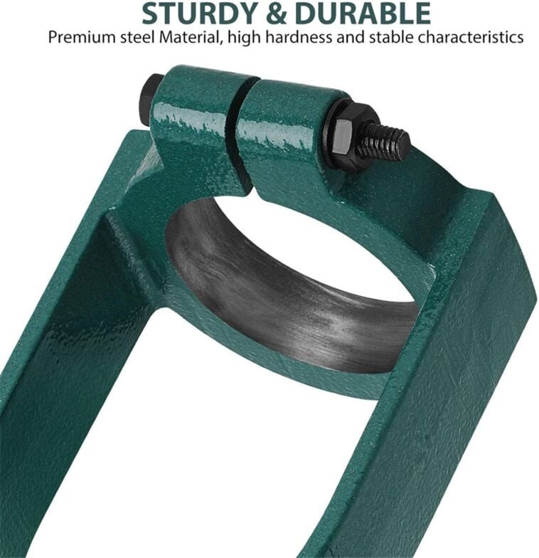 Vierkantloch-Bohrer-Adapter-Aufsatz für Tisch-Anti-Rutsch-Handbohrmaschinen-Befestigungshalterung, weiß