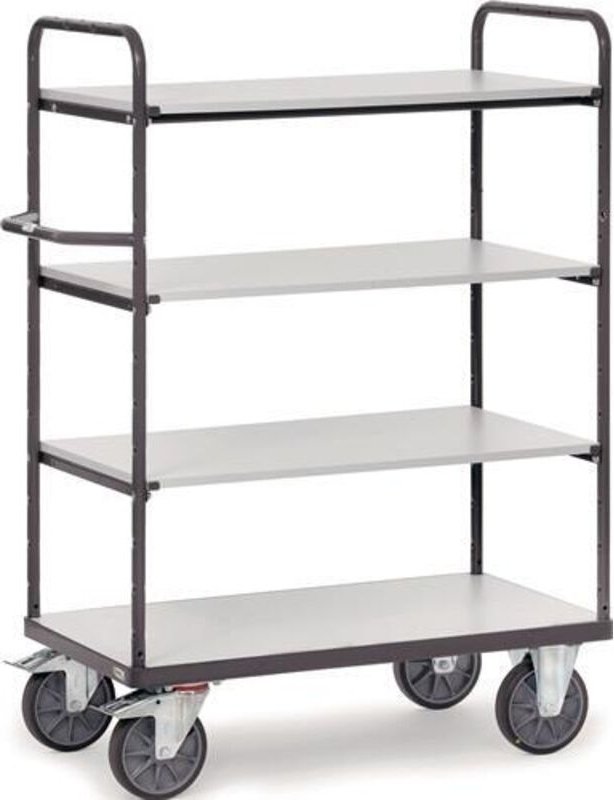 Fetra ESD-Etagenwagen bis mit 4 Böden, elektrisch leitfähige Ausführung 850x500