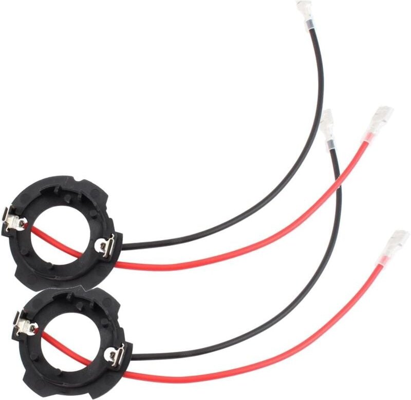 Ersandy - H7 LED-Scheinwerferlampen-Adapterhalter für Golf 5 MK5 gti Jetta