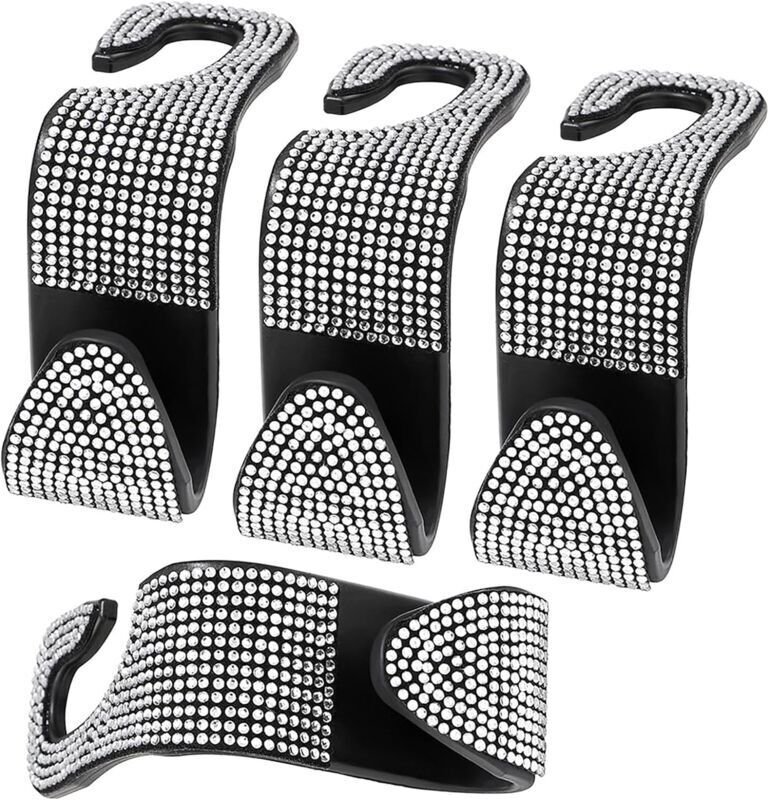 4er-Set Autositz-Haken, Auto-Aufbewahrungshaken, Auto-Aufbewahrungshaken, universelle Aufbewahrungshaken zum Aufhängen v...