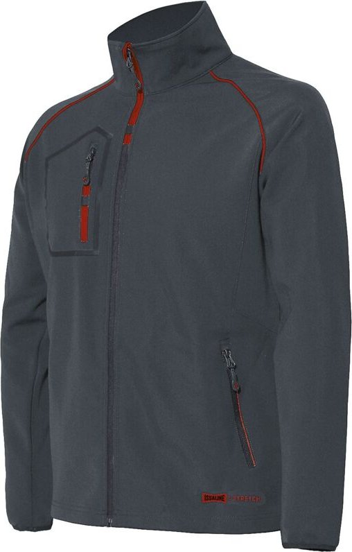 Issaline 04529B-080 Springer Arbeitsjacke Grau XL