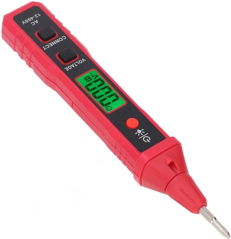 Ineasicer - Tragbarer elektrischer Prüfstift, Hochspannungs- und Stromdetektor mit Kreuzspitze – ideal für Haltepunktdet...