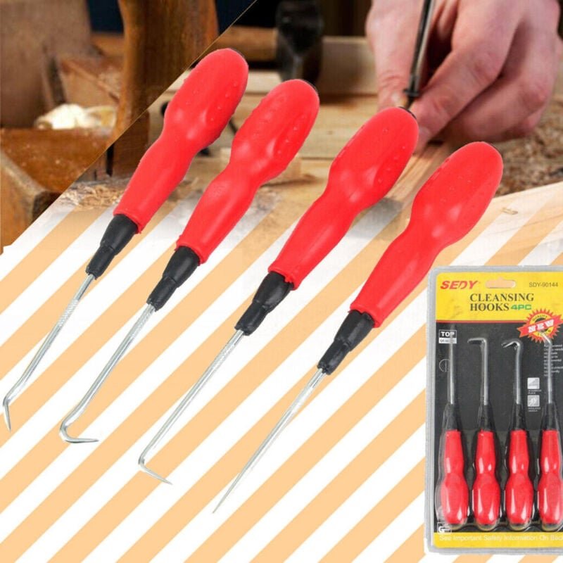Trade Shop - KIT SET 4 Stück CACCIAVITES CARE mit MINI UNCINO INCISIA PUNTERUOLO UTENSILE -