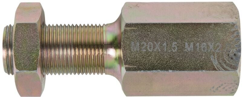 Adapter, ag M20x1,5 x ig M16x2,0