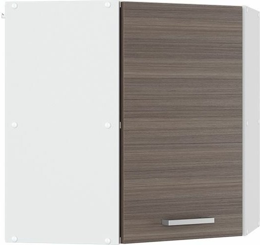 Eckhängeschrank R-Line, Grau, 57 cm Vicco