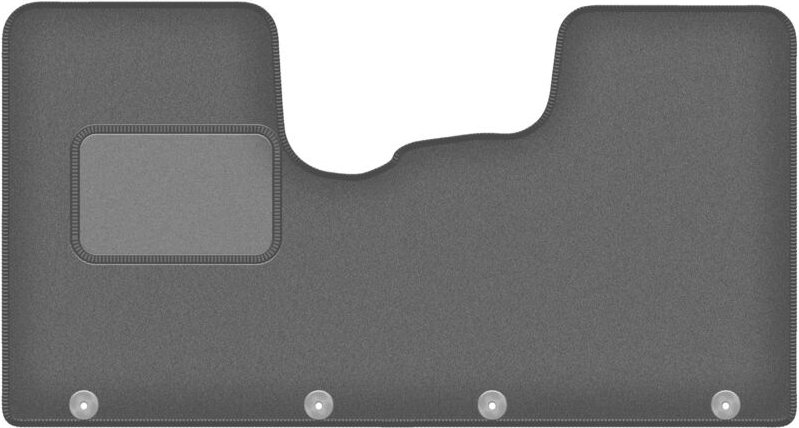 Graphit-Fußmatten für: Opel Vivaro II Kastenwagen (2014-2019)