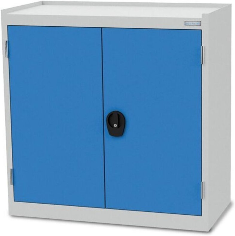 Flügeltürenschrank 110, 2 x höhenverstellbare Fachböden, Abrollrand, 2x Schublade Maße in mm (BxTxH): 1000 x 500 x 1000