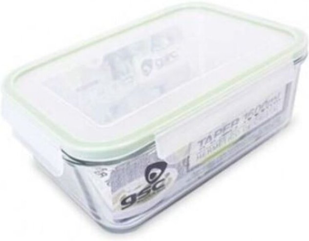 GSC - Konisches rechteckiges rechteckiges Glas 1600ml. 2703107