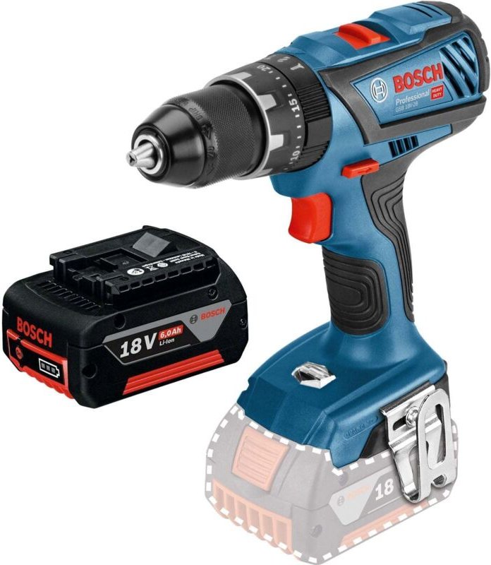 Bosch Akku-Schlagbohrschrauber GSB 18V-28 / 1x 6,0 Ah Akku