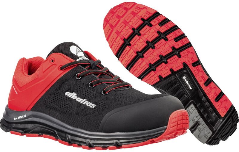 Thumbnail - Lift red impulse low 646600-44 esd Sicherheitsschuh S1P Schuhgröße (eu): 44 Schwarz, Rot 1 - Albatros