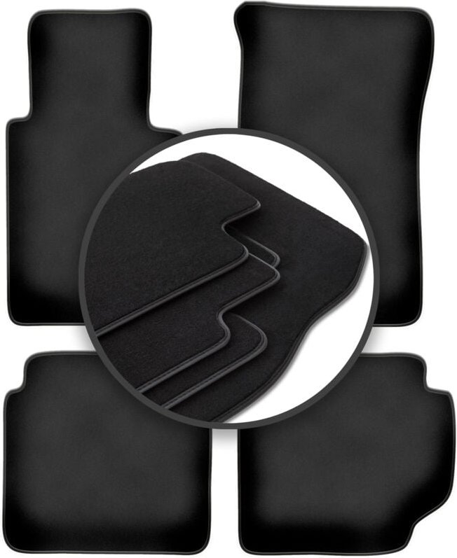 Premium-Fußmatten für: Mercedes W116S Limousine (1972-1980)