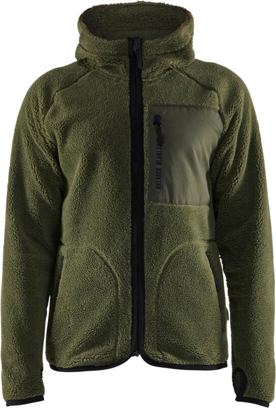 Arbeitsjacke aus Fleece 4725 - Herbstgrün XL