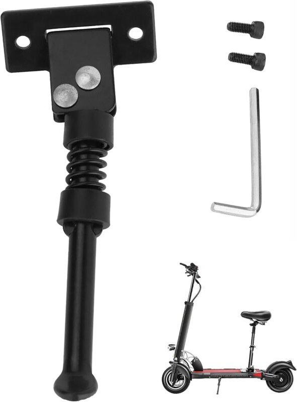 Aluminium-Seitenständer, kompatibel mit KUGOO Kirin M4/M4 Pro Elektroroller, Fußstütze für Roller
