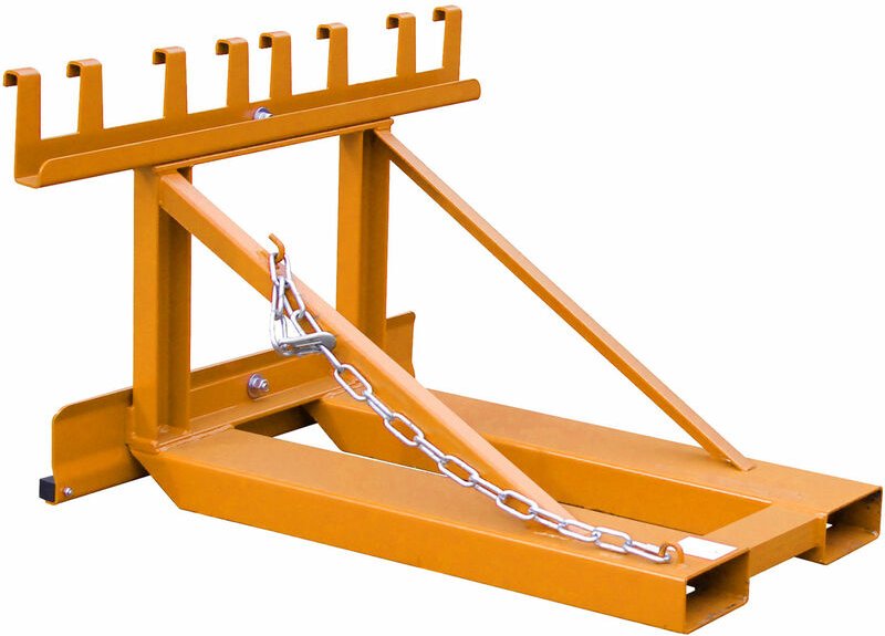 Bauer Mülltonnen-Heber MH-II, lackiert, Gelborange