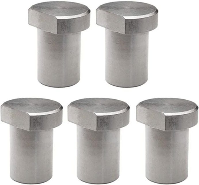 5 Stücke Edelstahl Werkbank Dübel Bremsstopps Klemme 19mm Holzbearbeitungstisch Begrenzungsblock Werkbank Werkstattwerkz...