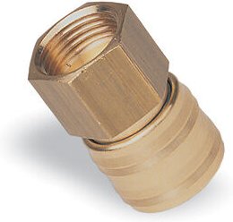 Schnellsteck-gew.kupplung, eins. absperrend, pn 35 bar, dn 7,2, Innengew.: 1/2''