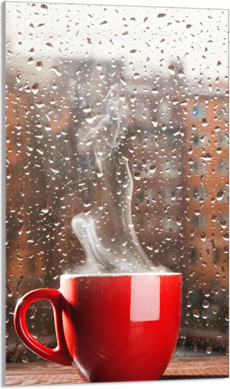 Glasschneidebrett 30x52 Kaffee