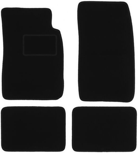 Schwarze Veloursmatten für: Daihatsu Feroza F300 / F310 Offroad (1989-1998)