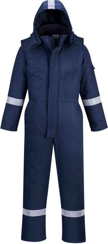 Winter-Overall FR Antistatisch Marine XL - FR(50-52) - UK(40-41)
