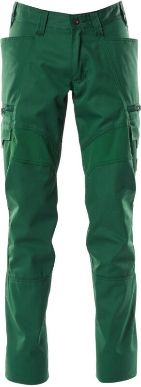Mascot MASCOT® ACCELERATE Hose mit Schenkeltaschen, Stretch-Einsätze Gr. 100 grün
