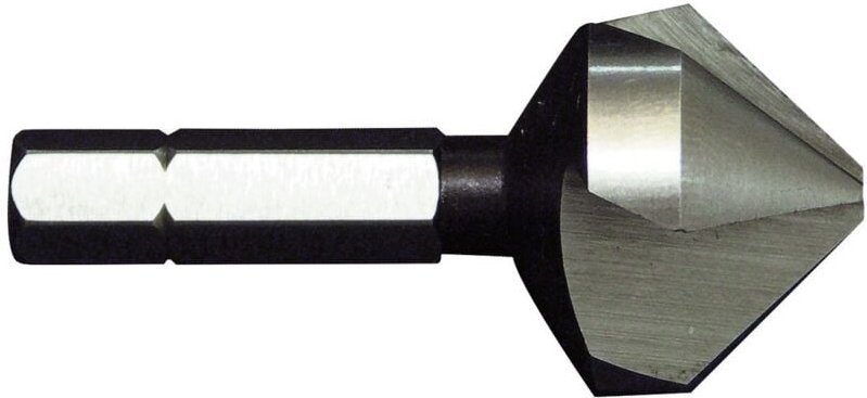 Thumbnail - Projahn Kegelsenker HSS-G 90° 3schn. 1/4 6kt Schaft 6,3 mm