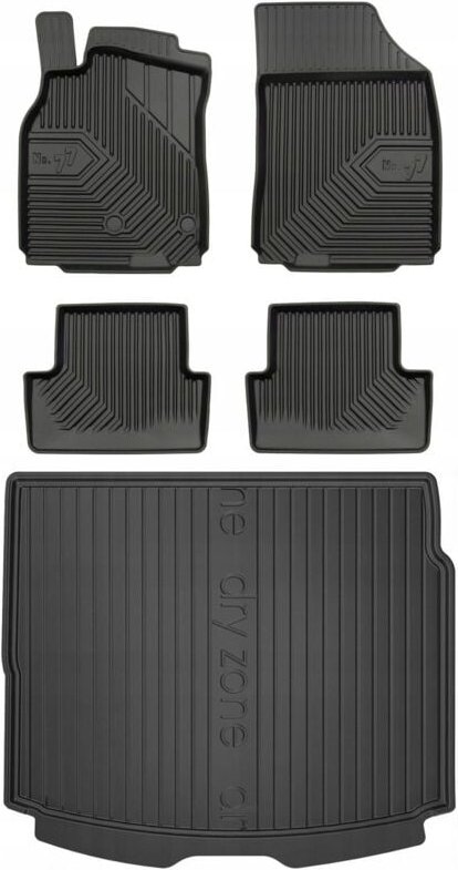 SET 77 Fußmatten und Fußmatten Renault Megane 3 Kombi 2008-2016