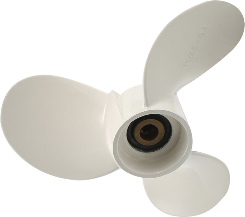 Außenbordmotor Propeller, 7 1/2 x 8 ba 3-Blatt-Aluminiumpropeller Außenbordmotor für 4PS 5PS - Ej.life