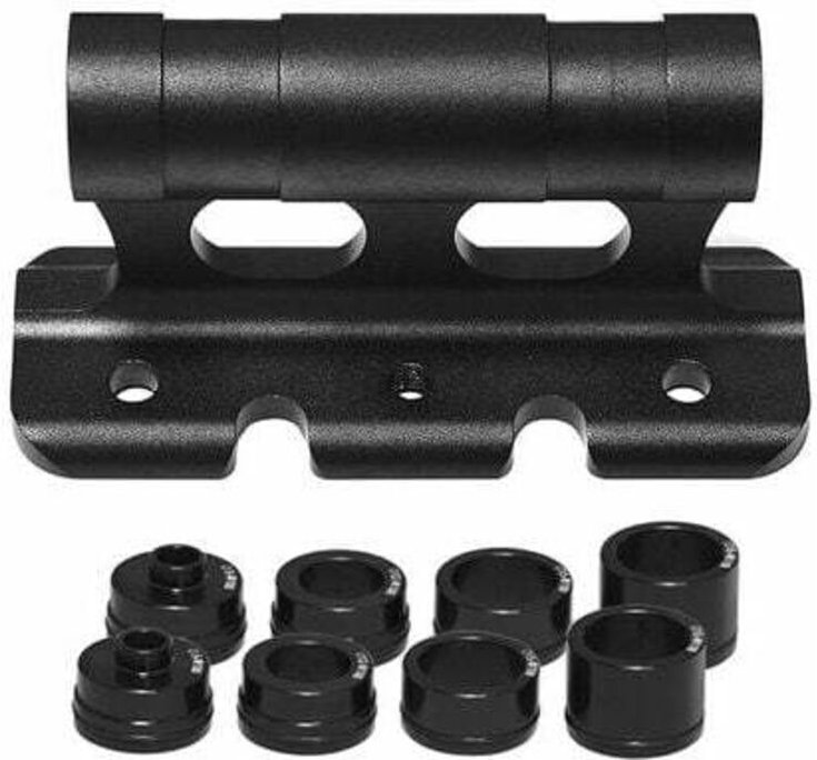 Anhängerzubehör, Fahrradgabelhalterung Steckachsenhalter für 5x100mm 12x100mm 15x100mm 15x110mm..DEBUNS