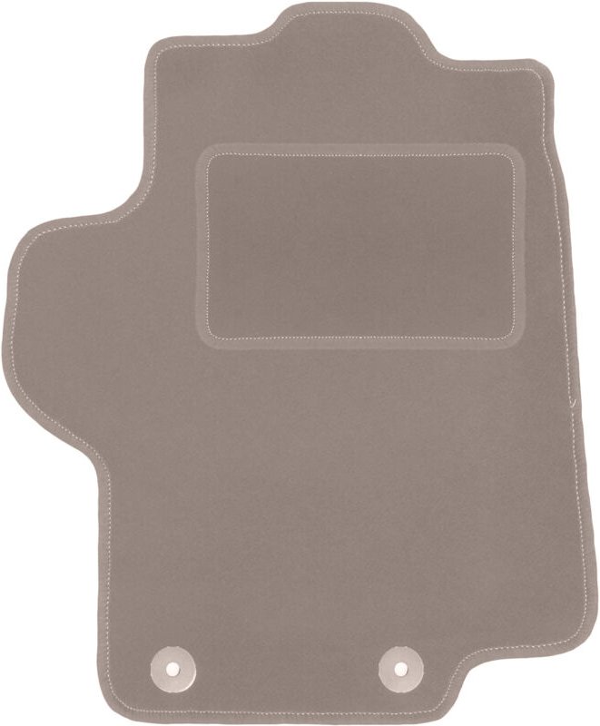 Beige Fahrermatte für: Peugeot 1007 Minivan (2004-2009)