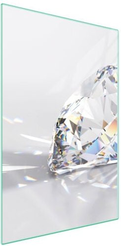 Glasschneidebrett 35x52 Diamant