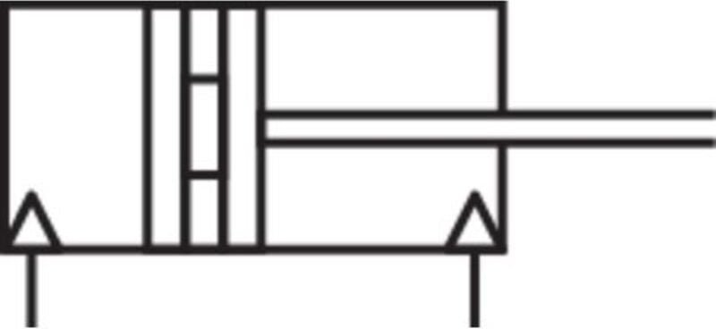 Imi Norgren RM/8020/M/50 Rundzylinder Hublänge: 50 mm 1 St.